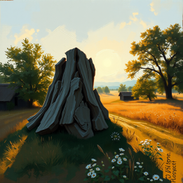 Weathered Wooden Fences