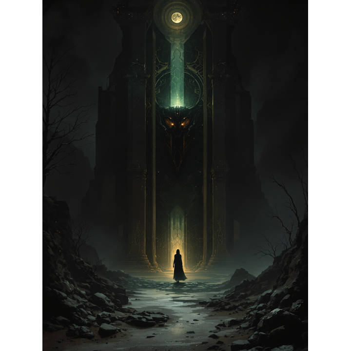 Hollow-Eyed Stone Statues
